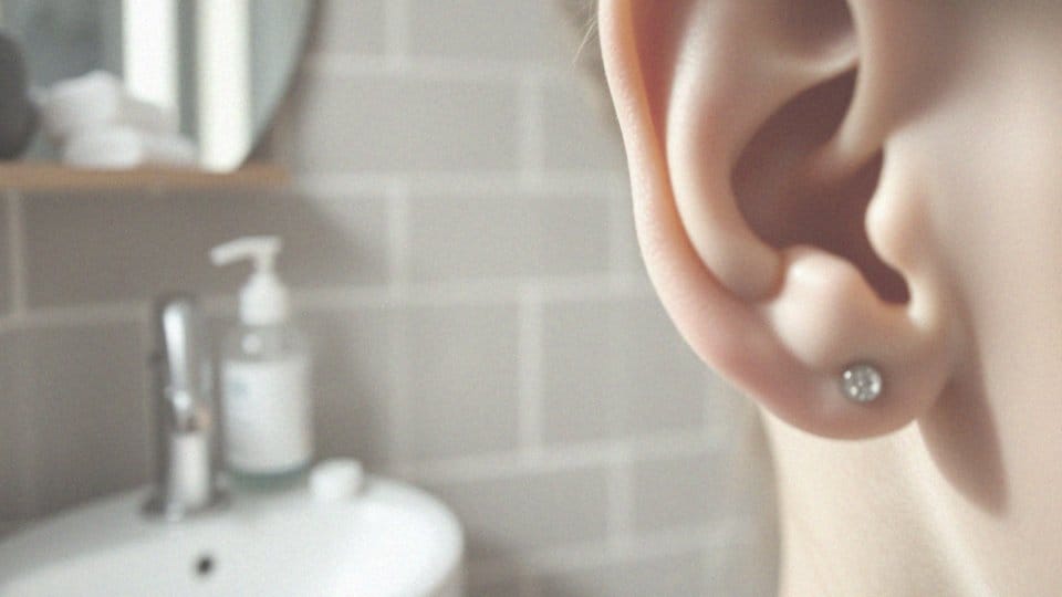 Jak długo trwa czas gojenia kolczyków w uchu?