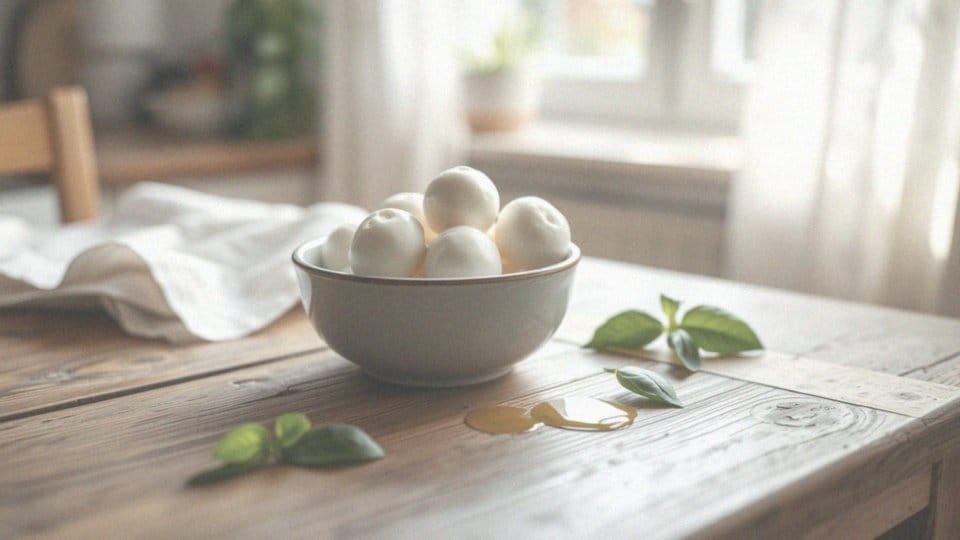 Ile kalorii ma kulka mini mozzarelli?