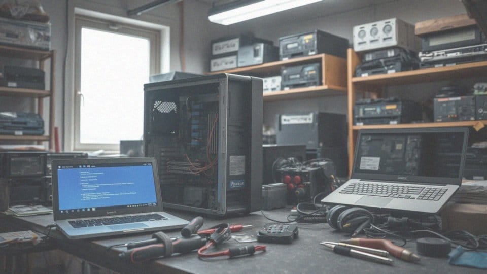 Jakie objawy świadczą o uszkodzeniu pamięci RAM w komputerze?