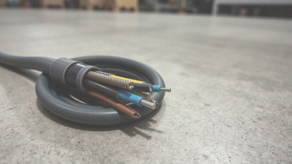 Jakie żyły kolorowe zawiera H05VV-F 3G1,5?