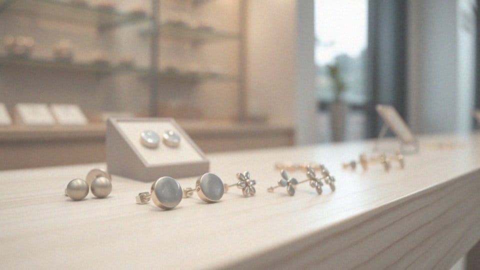 Jakie materiały są najlepsze do pierwszych kolczyków?