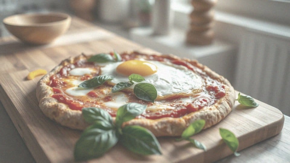 Jak jajko może uczynić pizzę bardziej fit?