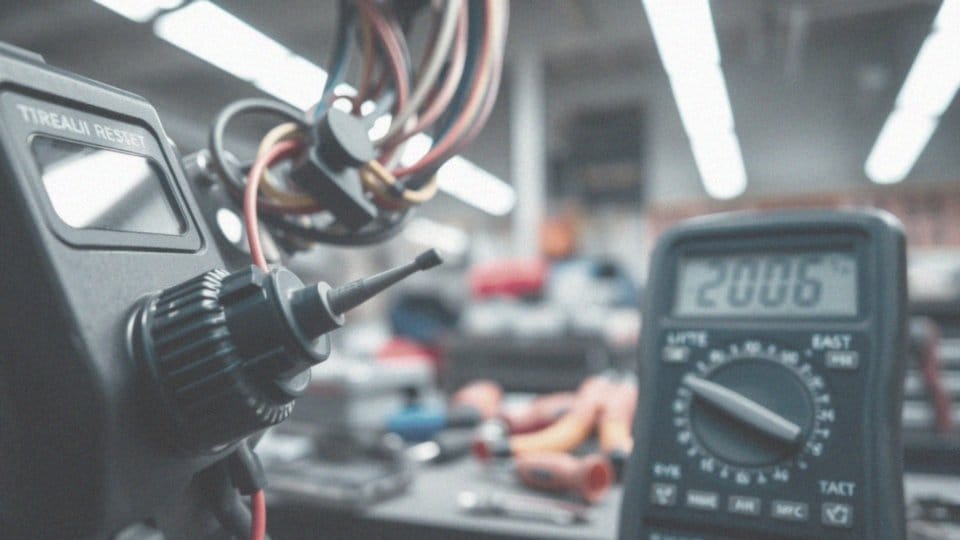 Jakie są kroki w diagnostyce wiązki elektrycznej haka?
