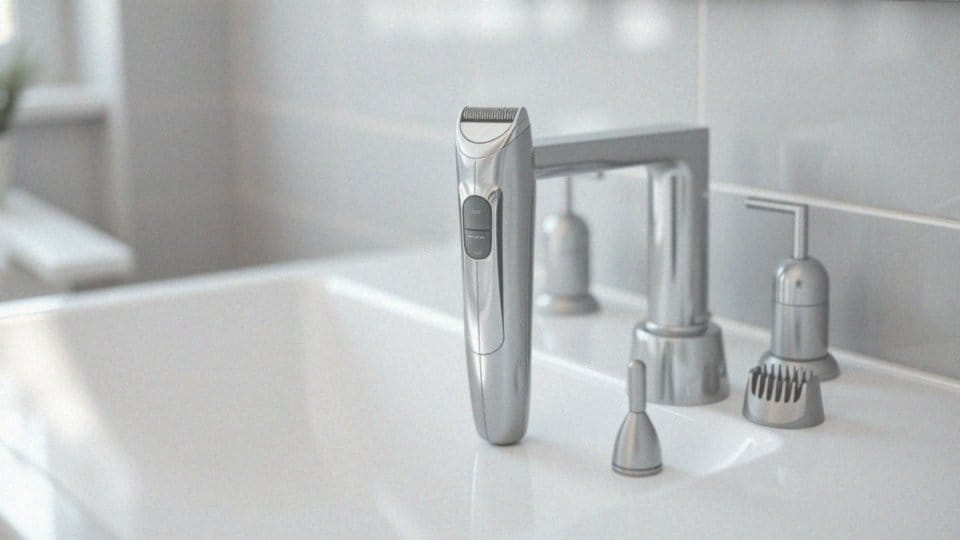 Jakie funkcje dodatkowe posiada trymer damski?