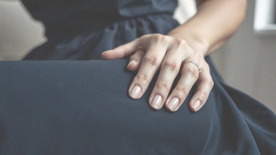 Dlaczego odpowiedni manicure podkreśla naszą osobowość w połączeniu z granatową sukienką?