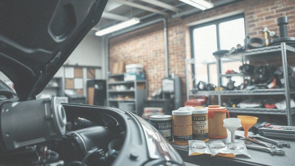 Jakie filtry są ważne podczas wymiany oleju w 1.9 TDI?