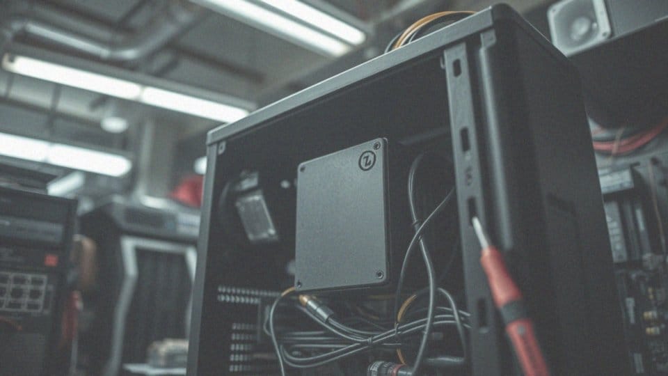 Jakie są oznaki zwarcia w zasilaczu komputera?