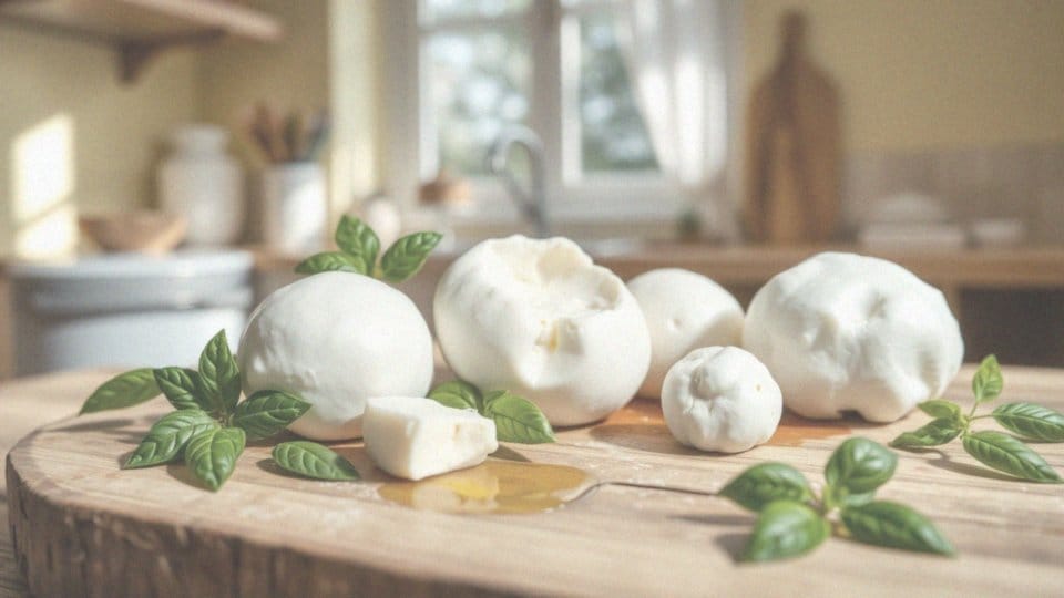 Jakie są różnice między różnymi rodzajami mozzarelli?