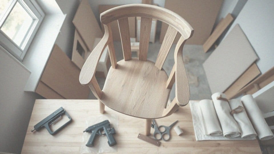 Odnawianie krzeseł tapicerowanych – jak przeprowadzić renowację krok po kroku?