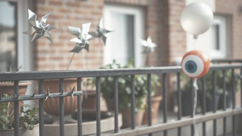 Odstraszacz na ptaki na balkon – skuteczne metody eliminacji