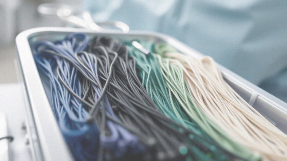 Szwy rozpuszczalne kolor – jakie są i dlaczego są ważne?